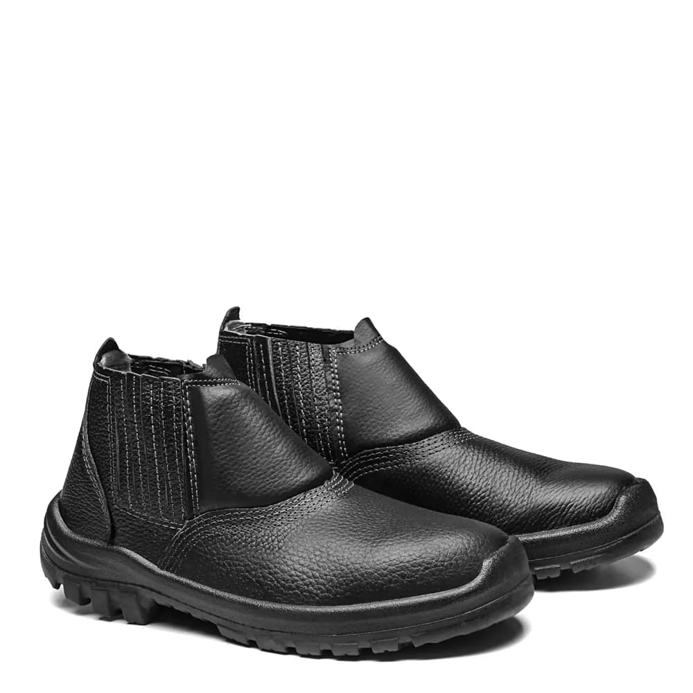 Bota de Couro Bico Plástico – BRACOL