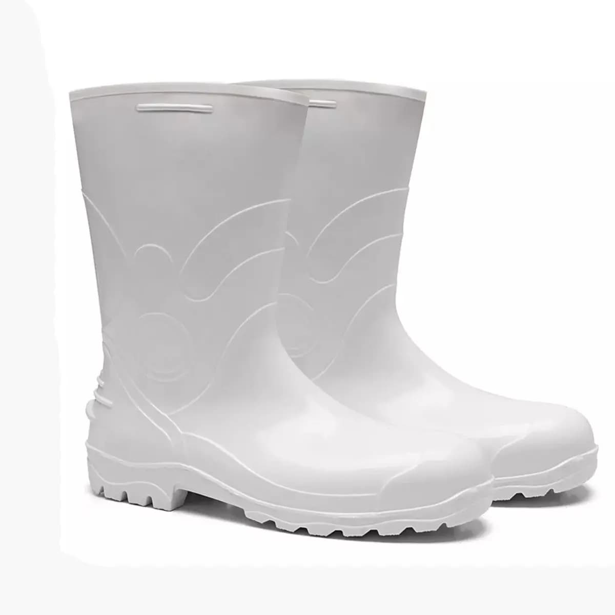 Bota PVC Cano Extra Curto – Bracol — Branco