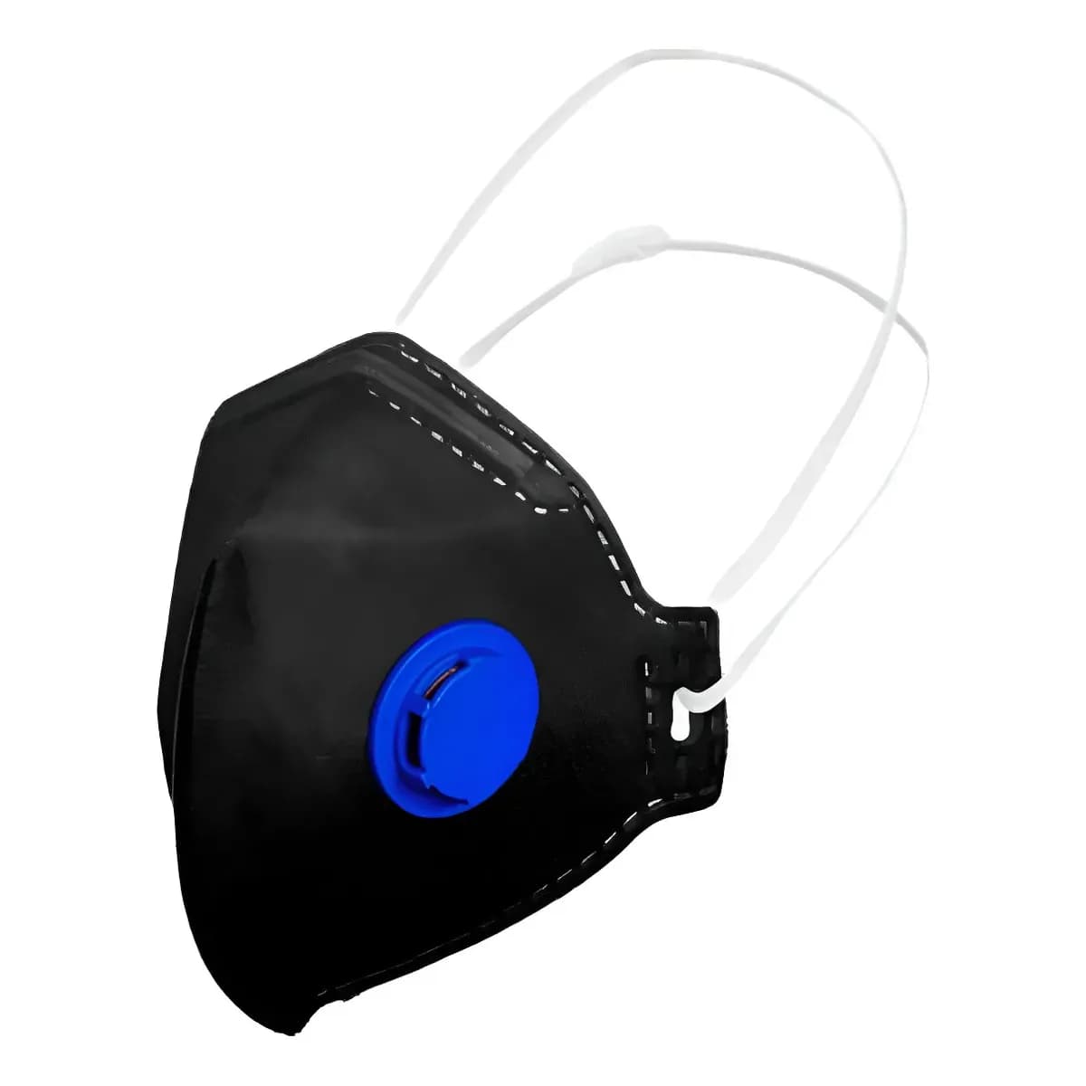 MÁSCARA PFF2 PRETA C/VÁLVULA CA 45364 ALLPROT