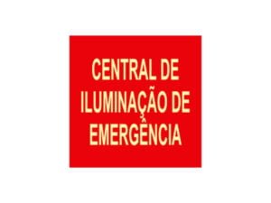 Placa Central de Iluminação de Emergência