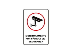 Placa Monitoramento Por Câmera de Segurança