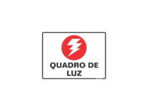 Placa Quadro de Luz 15X20CM