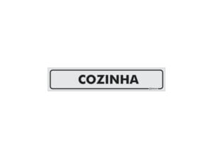 Placa Cozinha 05X25CM