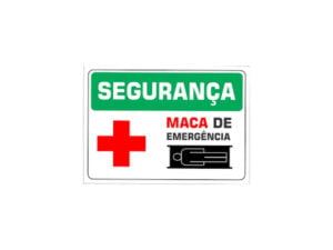 Placa Maca De Emergência