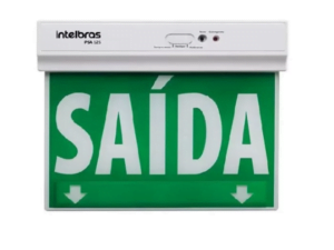 Placa de Sinalização Saída Acesa - PSA 125