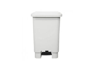 Lixeira 100L C/ Pedal Branco